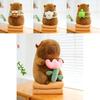 Capybara Tortoise Plush Stuffed Animal Travelfriendly With 2in1 Blanket Pillow