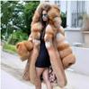 2023 Women's Mid-Length Hooded Faux Fur Coat - Warm Autumn/Winter European & American Style