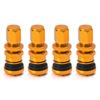 4pcs / Set Universal Motorcycle Car Wheel Tubeless Tire Valve Air Caps for Tire Valve Stem Aluminum Metal Air Valve Stem VR-WR11