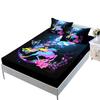 Cartoon Unicorn Mattress Kit, Mattress Three-Piece Set, Bedspread, Pillowcase, Mattress Protective Cover.
