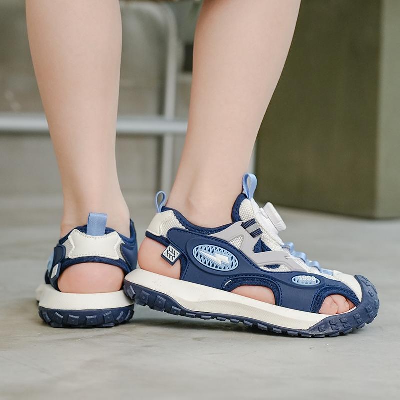 29-39 Children's Summer Anti Slip Wear Resistant Breathable Fashionable Baotou Sandals Beach Shoes