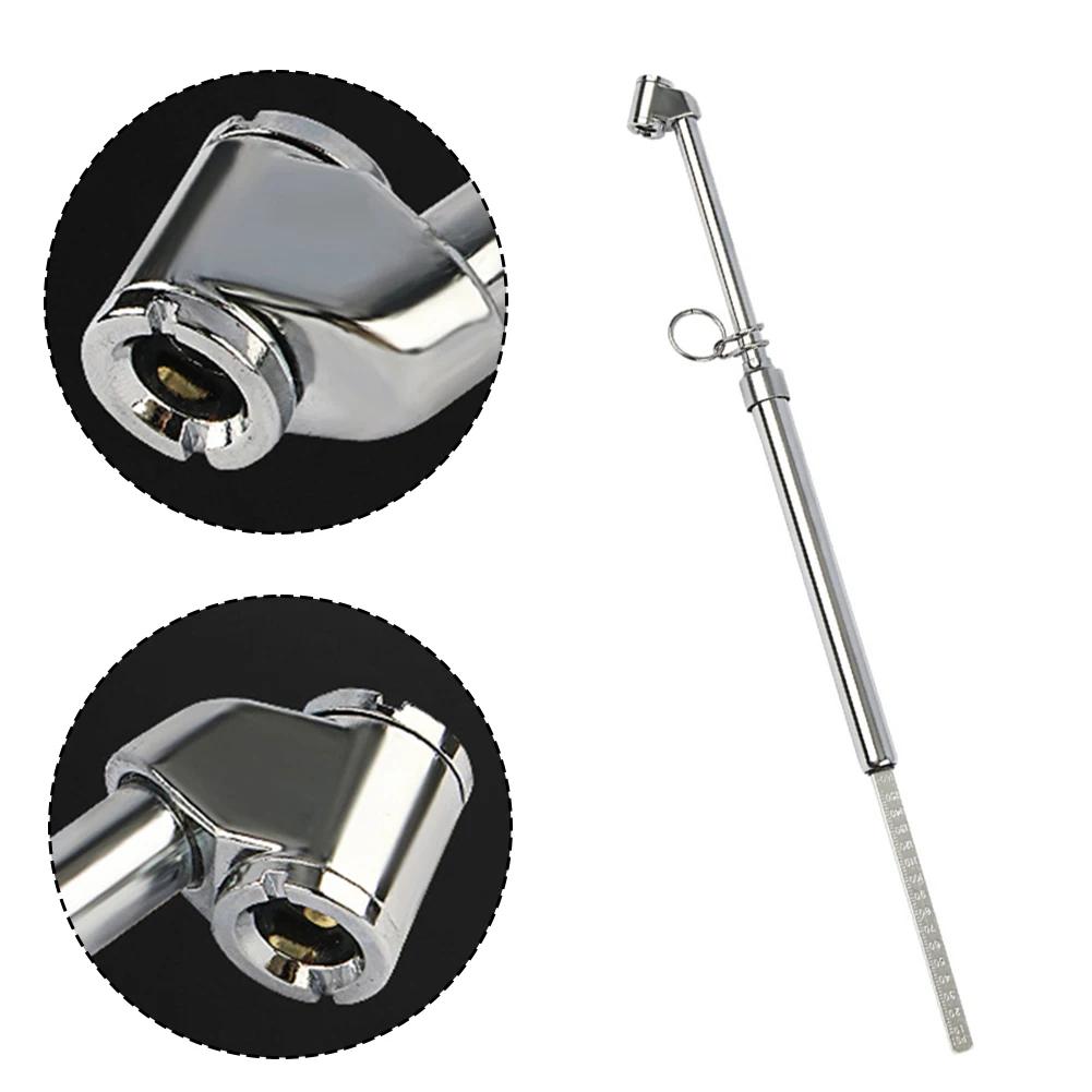 Dual Head Design Dual Head Tire Pressure Gauge Optimal Tire Pressure Promotes Safe Driving Range PSI Tire Pressure Gauge