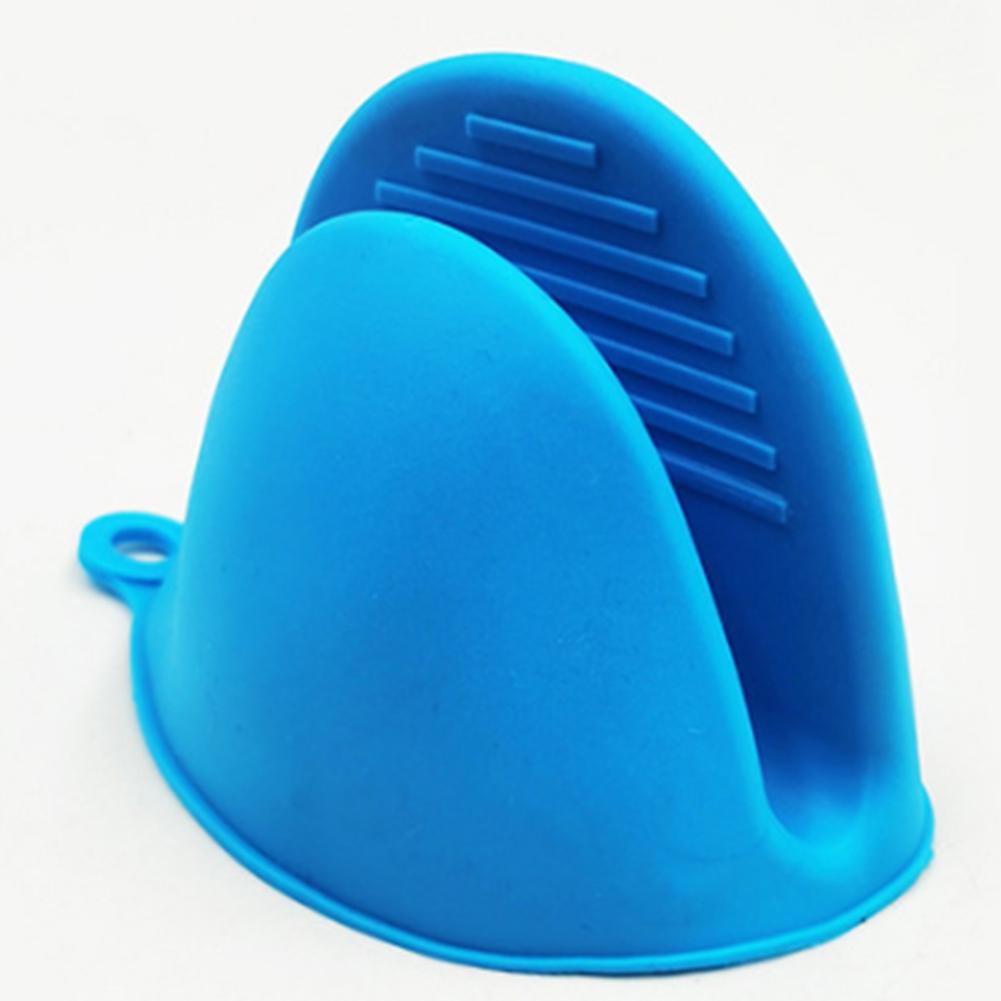 Heat Insulation Silicone Kitchen Gloves Oven Mitts for Cooking Set of 2
