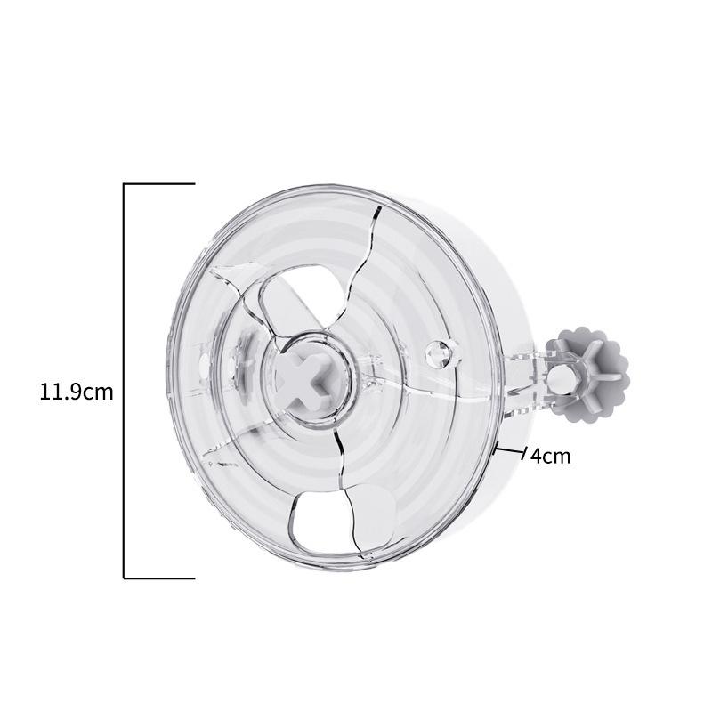 

Попугаи Кормушка-игрушка для фуражирования Интерактивное вращающееся тренировочное колесо Аксессуары для птичьей клетки для волнистых попугайчиков, корелл, какаду белый