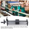 Lineare Bühne Aktuator 200mm Hub Aluminiumlegierung Manuell Kugelgewindetrieb Lineare Schienenführung Gleitbühne mit Handrad