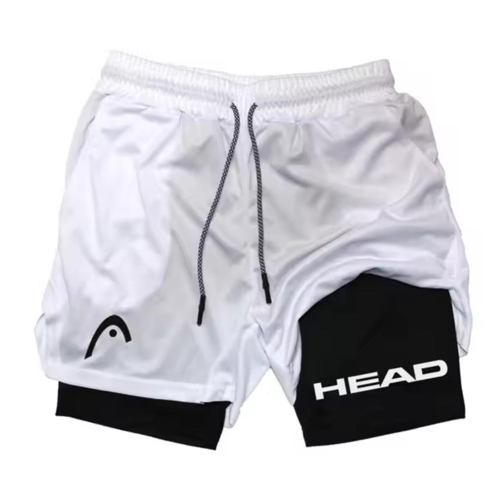 2025 Herrars Snabbtorkande Sommar Sportshorts: Basket, Fitness, Löpning Två-i-ett Fritidsbyxor