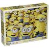 Epoch 500 Piece Jigsaw Puzzle Minions Minions Mosaic Art (38×53cm) 06-094s with Glue and Spatulas...