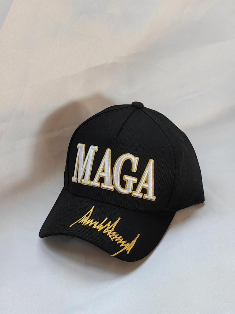 In-Stock Red Baseball Cap: Embroidered Logo & Flat Brim, Summer Sun Protection, Cross-border Promotion