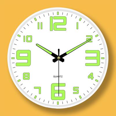 10" Stylish Luminous Wall Clock for Living Room - Simple & Elegant Digital Design
