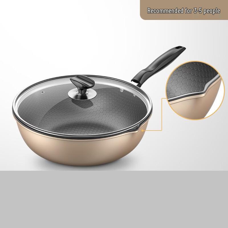 Wutuo Honeycomb Non-Stick Wok