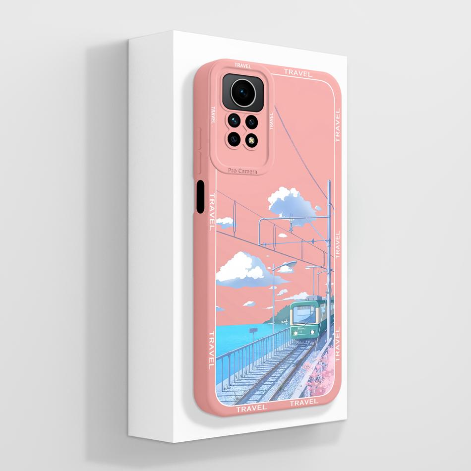 Für Xiaomi Redmi Note 12 Pro 4G 5G Hülle Einzigartig Vollschutz Flüssigsilikon Anti-Schock Abdeckung Für Redmi Note12 Pro 12Pro Funda