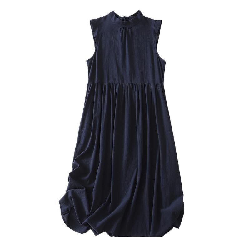 Women's Long Sleeve Cotton Dress
