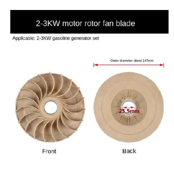 152F 168F 170F 190F 3/8KW Autodaļas