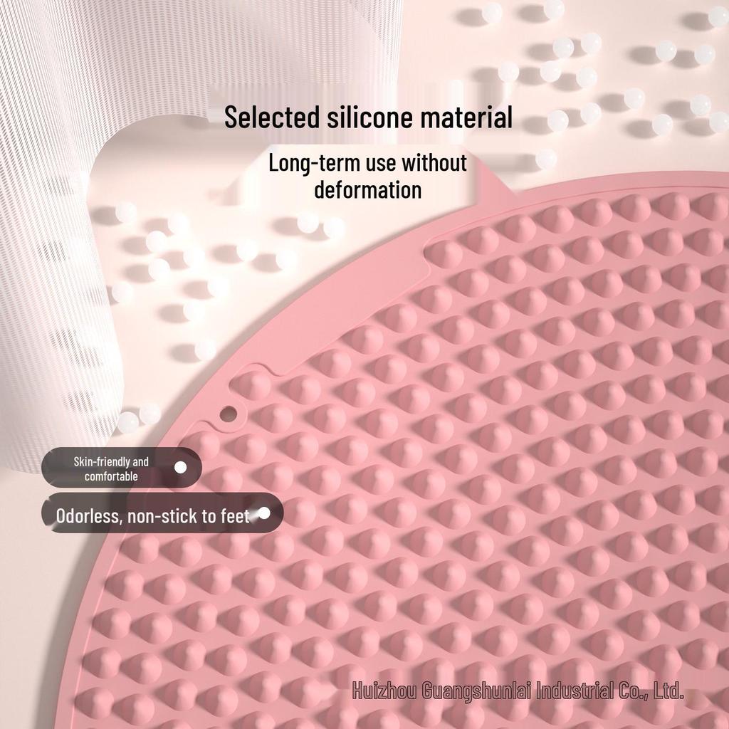 Extra Large Soft Silicone Acupressure Mat for Indoor Foot Sole Massage and Meridian Unblocking
