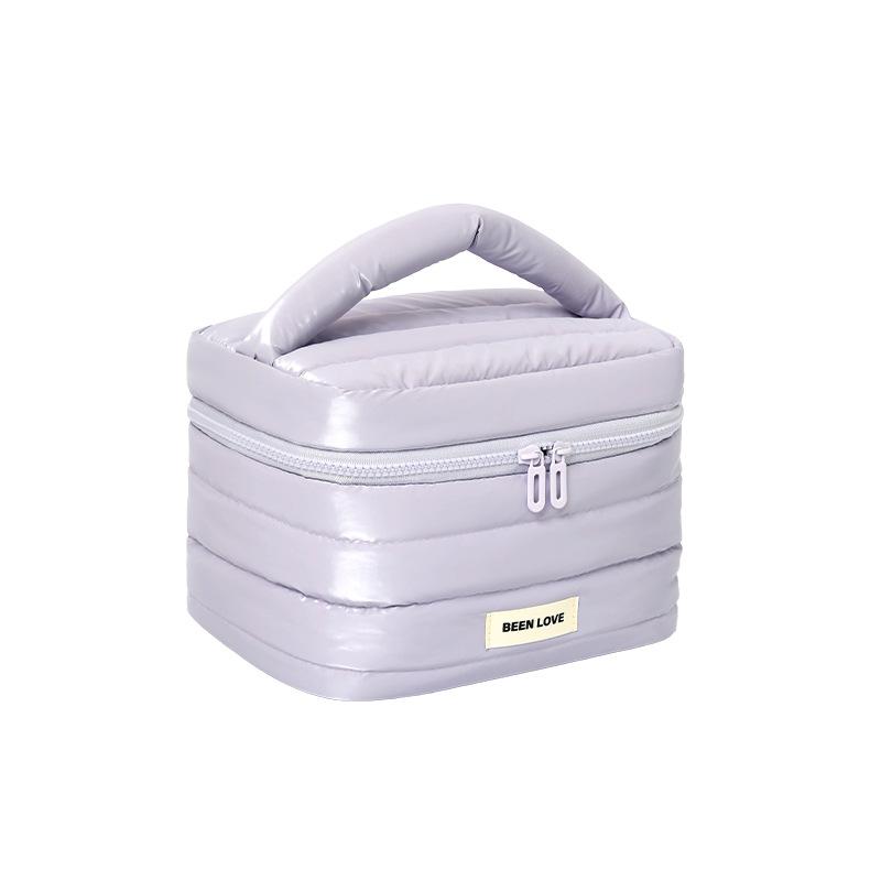 

Сумка для хранения, Дорожная сумка для хранения косметики, Незаменимая для путешествий, Косметичка, Большая вместимость, Легкая, Удобная для переноски фиолетовый