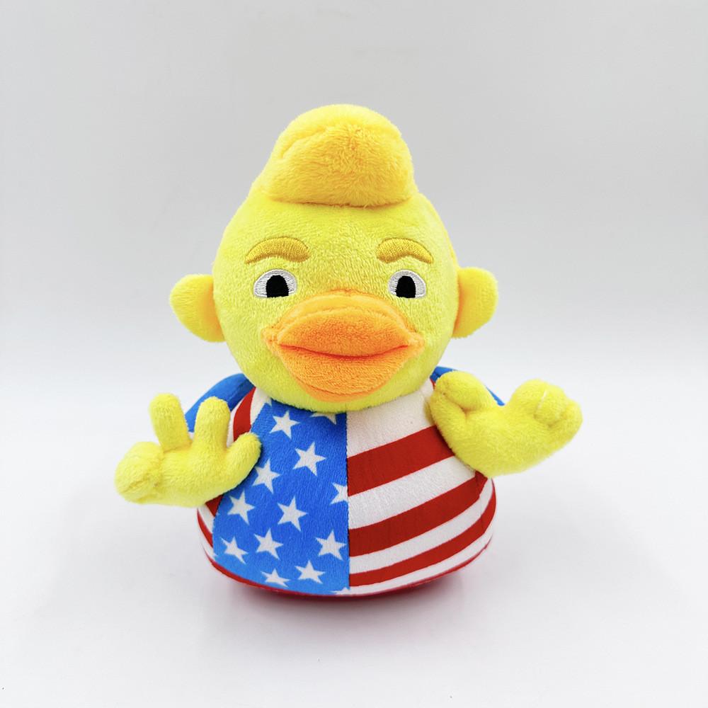 Trump Duck Donald Plush Toy Cartoon Stuffed Doll Room Decoration Kids Gifts