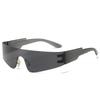 Y2K Sunglasses Men Sports Sun Glasses Women Vintage Wrap Around Shades Fashion Punk Goggle Eyewear Lunettes eil Homme