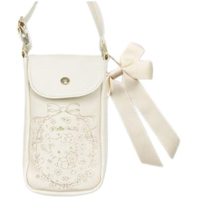 Hatayama Shoji Sanrio Girly Hello Kitty Shoulder Pochette [Body] Approx. H19 X W10 X D3cm [Shoulder] Approx. Total Length 125cm 34202864