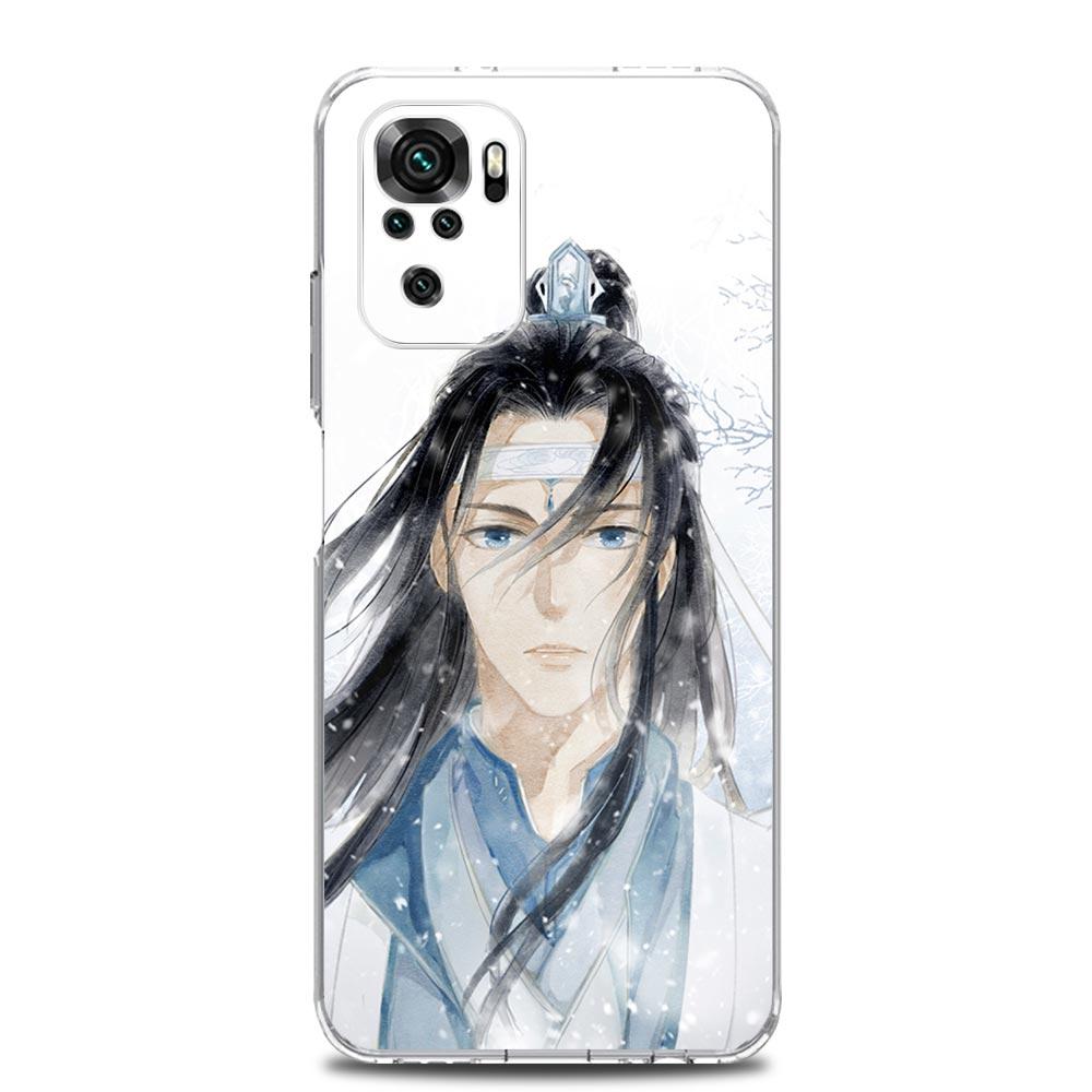 Anime Mo Dao Zu Shi Wei Wuxian Soft Phone Case For Xiaomi Redmi Note 12 11 9S 9 8 10 Pro Plus 7 8T 9C 9A 8A K40 Gaming Cover