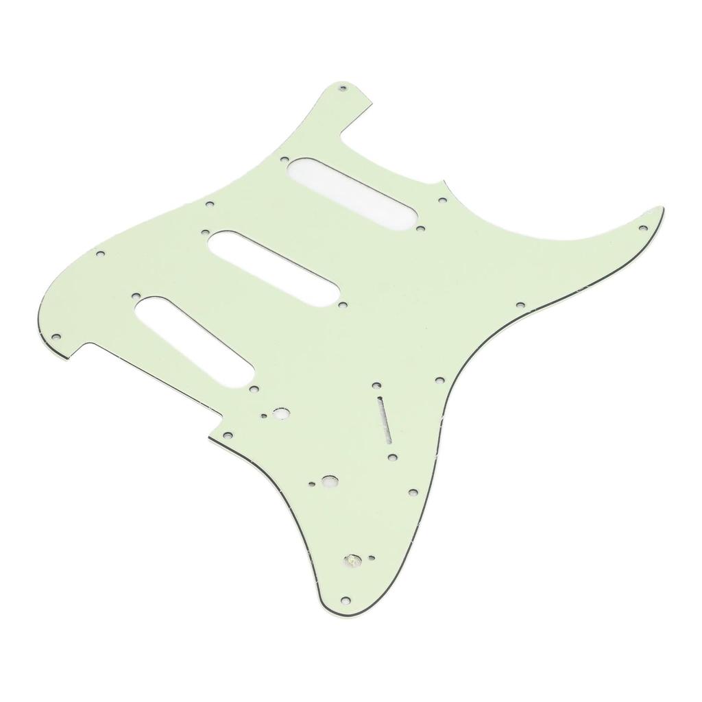 Electric Guitar Pick Guard 3 Layers 11 Holes PVC Pick Guard Scratch Plate for ST Guitar