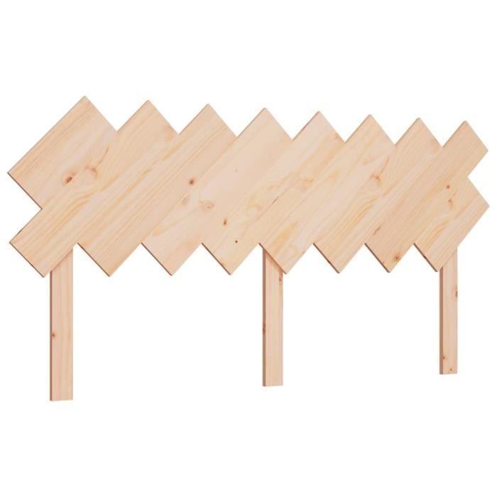 VidaXL Headboard 159.5x3x80.5 Cm Solid Pine Wood 819230