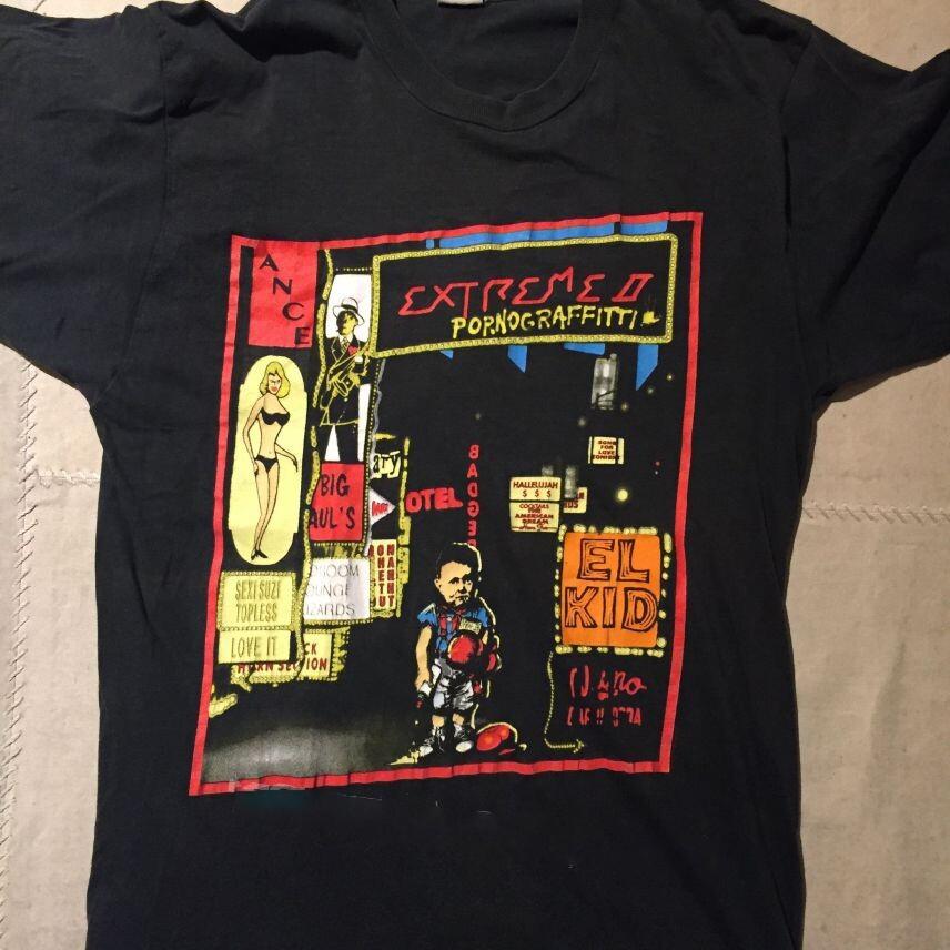 

Extreme Band Pornograffiti Shirt Unisex Concert S to 5XL TR115 Unisex T-Shirt S