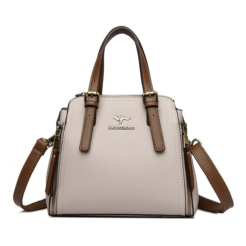 Crossbody Bag Women's Single-shoulder Bag Women's Handbag Middle-aged Women's Bag