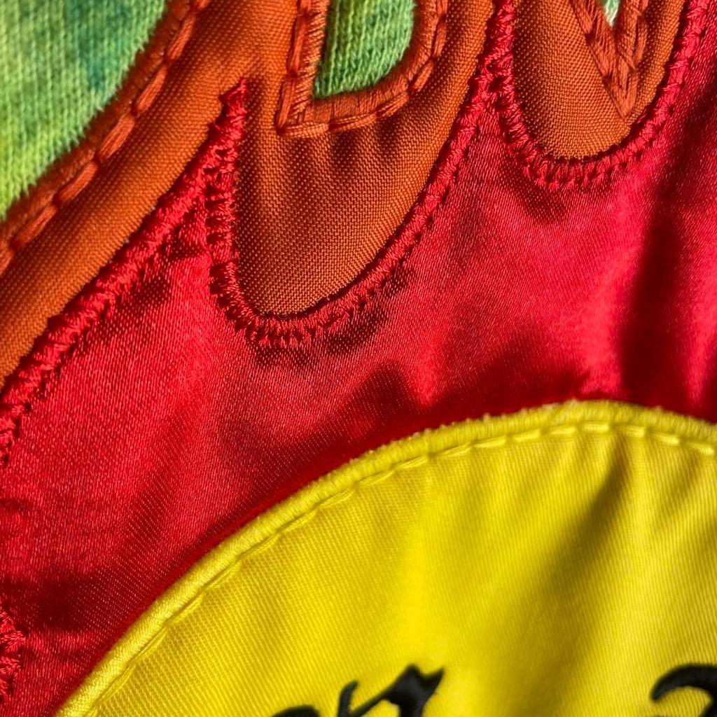 [USED] BTS J-HOPE Palm Angel Tie-Dye Embroidered Logo Hoodie