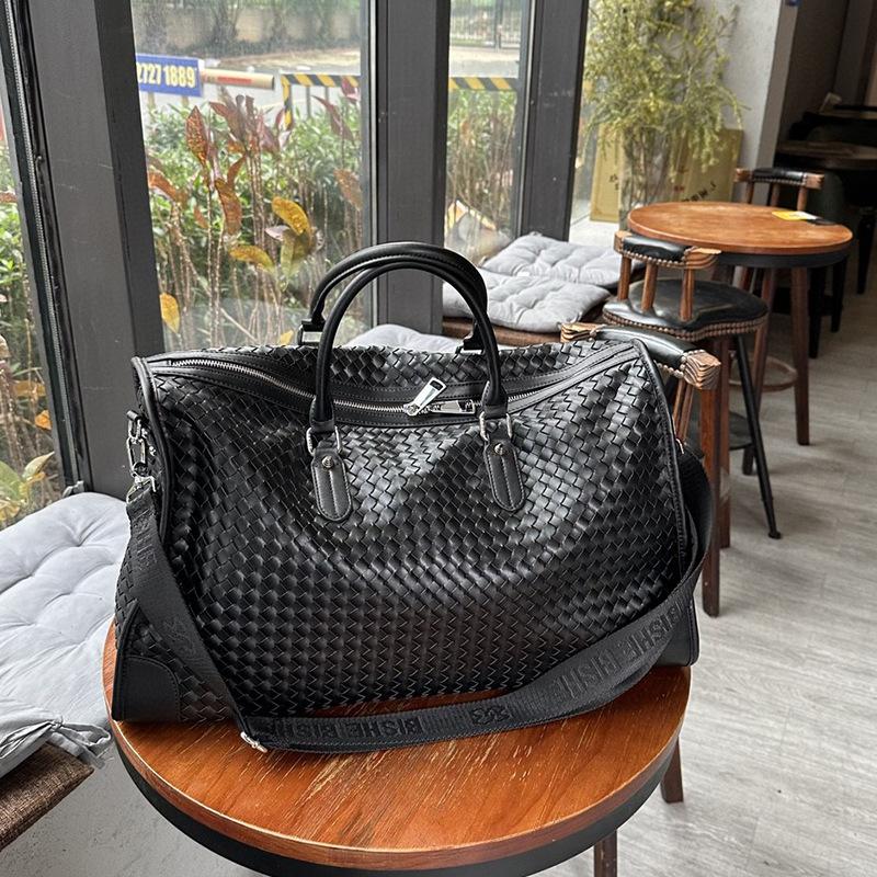 Geantă de sport pentru fitness, geantă de călătorie pentru bărbați, țesute manual, geantă de voiaj pentru femei, geantă de afaceri pentru călătorii, un singur umăr