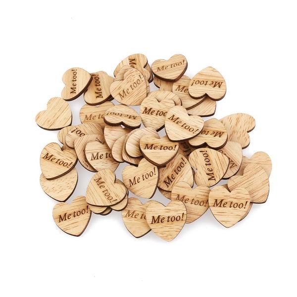 20pcs Wooden Love Hearts Ideal for Scrapbooking Craft Projects DIY Decorations 20pcs Wooden Love Hearts Ideal for Scrapbooking Craft Projects DIY Decorations