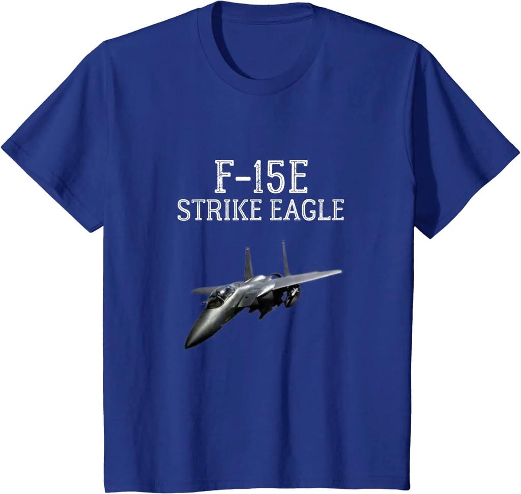 F15E Strike Eagle AirtoGround Attack FIghter Bomber Gift TShirt Summer Cotton ONeck Short Sleeve Mens T Shirt New S3XL