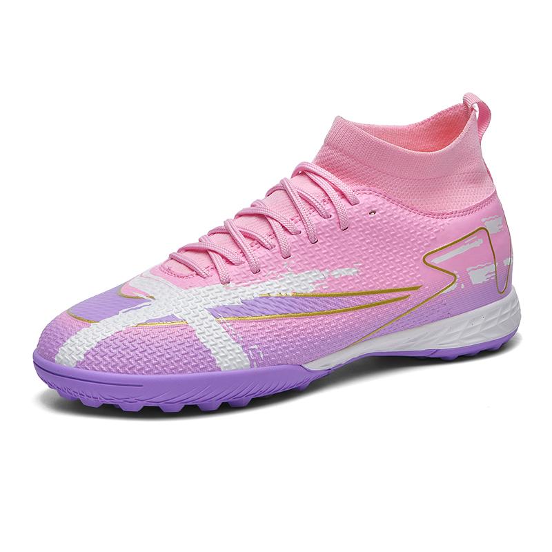 Breathable Football Boots Men's Ultralight Society Match Sneakers Boy Soccer Field Cleats TF/FG Anti-Slip Soccer Footwear 2026