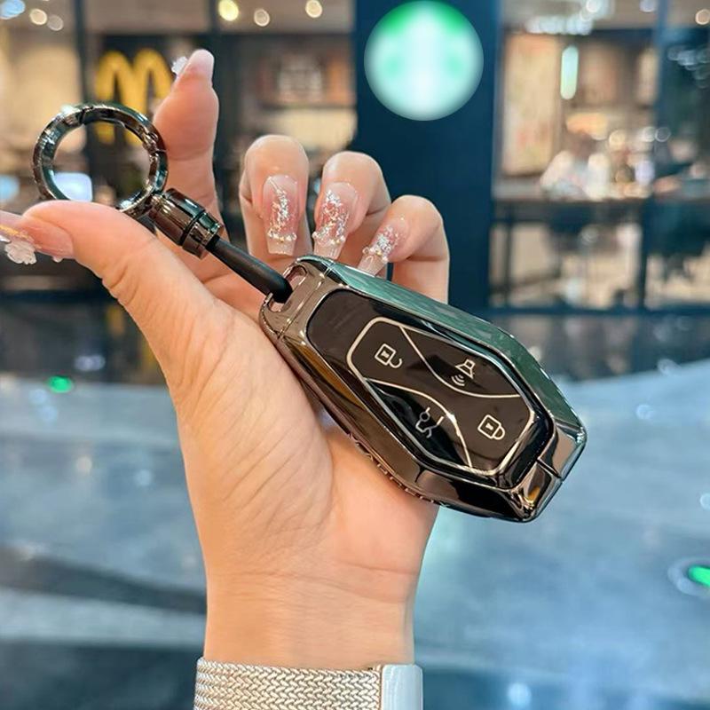 High-End Key Case Cover for 2025 ARCFOX Alpha S5 - Women's Shenxing Edition Car Modified Shell