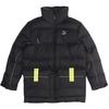 Down Jackets Men's Black Stand Collar Moderate Down Jacket (Unisex) Down Jackets 534487 01