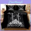 High-quality Skull Duvet Set Quilt Cover Bedding In Stunning 3d Print Design