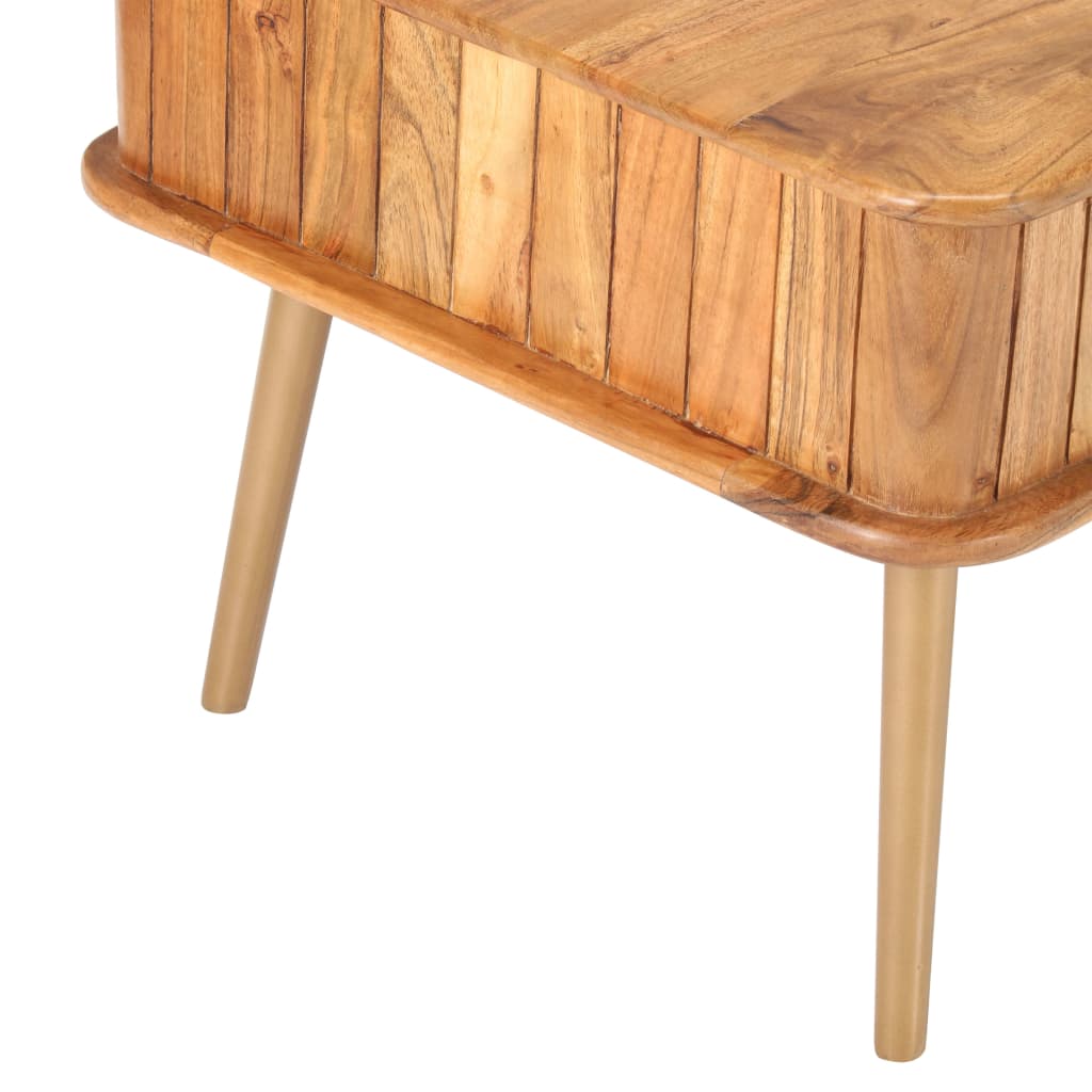 Coffee Table 100 x 50 x 40 cm Solid Acacia Wood
