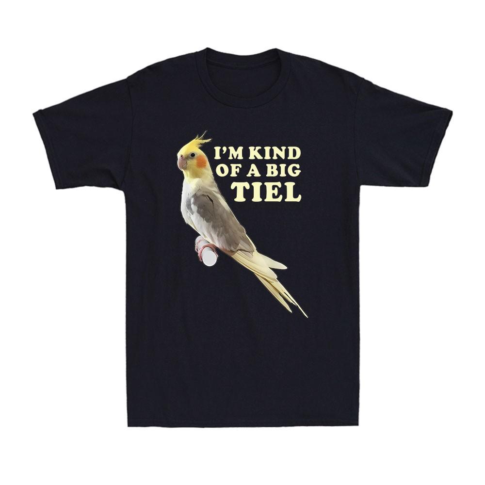 Funny Cute Cockatiel Gift For Women Men Parrot Lover Novelty Men s T-Shirt S