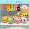 Keychain Charming Acrylic With Cute Animal Heads Stylish Keyring For Women Gift