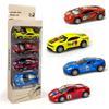 Children's Pull-Back Alloy Toy Car Set - School Bus Simulation Model