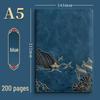 A5 Chinese Style Leather Business Notebook Gift Set