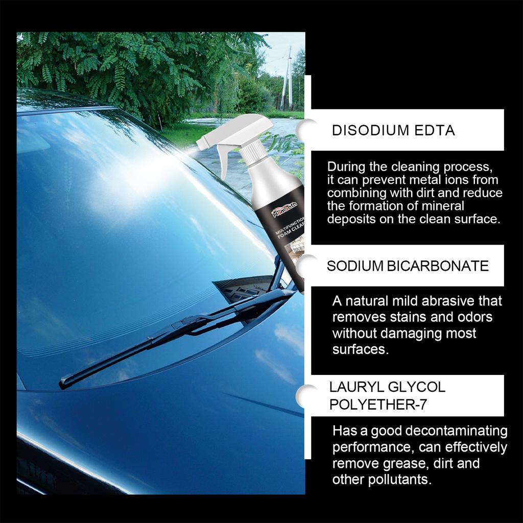 HOMONTH 120ml Odstraňovač olejového filmu ze skla automobilu Čistič olejového filmu ze skla Čistič olejového filmu Čistič skla vodou Automobilové produkty