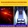 Waterproof Bike USB Super LED 4 Brightness Red Light, Charging, Bright, Headlight, Rotatable, Modes,