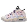Nike Air More Uptempo Vintage Basketball Shoes Women's Mid top White/Purple/Pink FJ1387-001(TeamH-S-BOX)