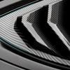 for Kia K5 Optima 2016-2020 Exterior Accessories Sporty Car Rear Side Window Louvers Air Vent Scoop Shades Cover Trim Blinds 2PCS(Carbon Fiber)