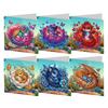 Diamond Painting Christmas Cards Diamond Painting Greeting Cards DIY Diamond Art Cards Arts Crafts for Birthday Thanksgiving Day