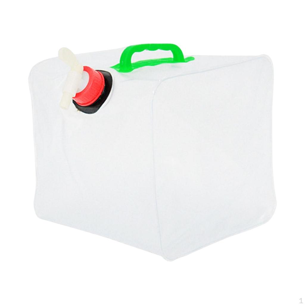 Collapsible Water Container Bag Bottle Carrier Equipment Bucket Tank Storage