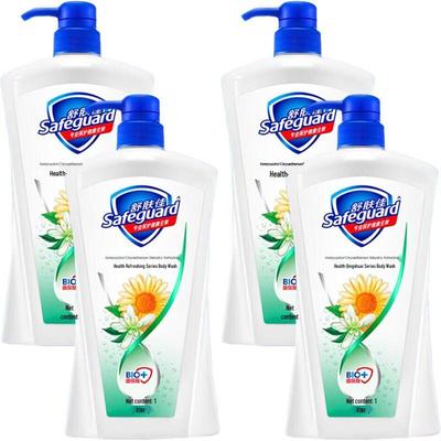 Safeguard Healthy Purifying Honeysuckle Body Wash 4x1kg Pack