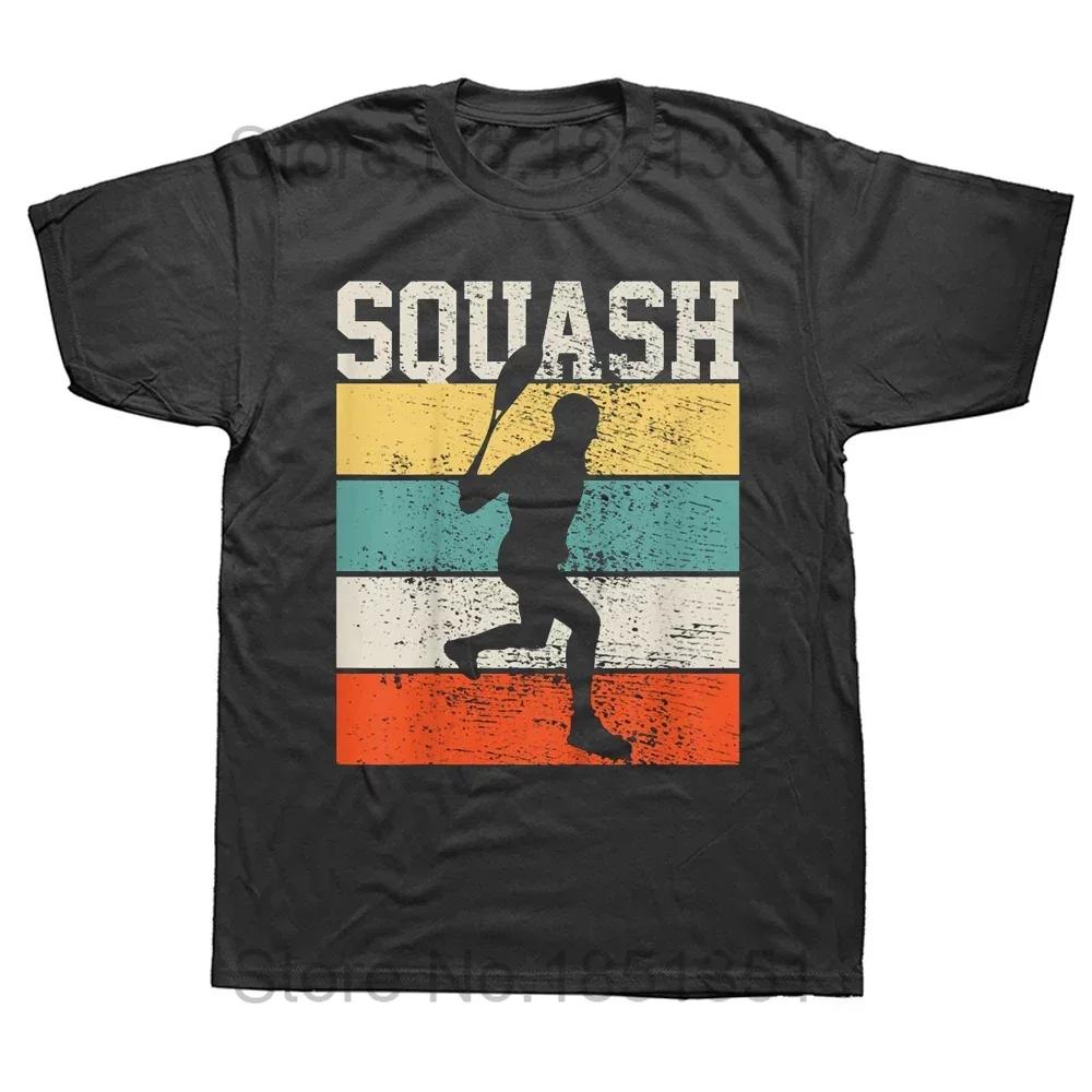 Funny Squash Player Design T Shirts Graphic Cotton Streetwear Short Sleeve Birthday Gifts Summer Style Tshirt Mens Clothing