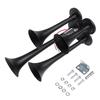 FARBIN 4 Trumpet Air Horn 12V/24V 130DB Four-tube Air Train Horn with Electric Solenoid Powerful Loud Truck For Vehicle Truck