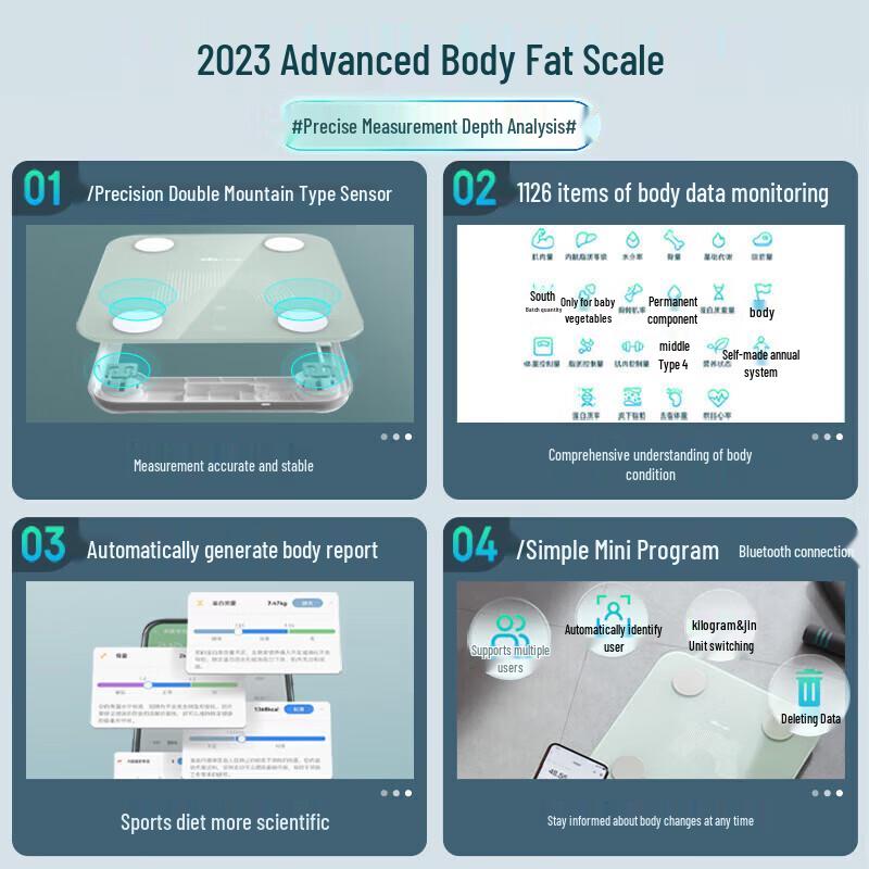 Little Bear Smart Bluetooth Body Fat Scale (CN Version)